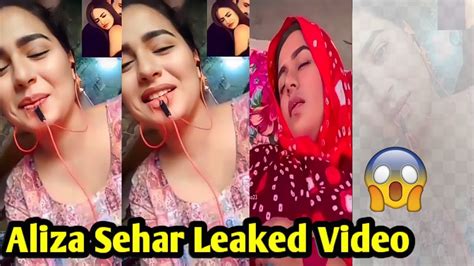 aliza sehar porn video|Aliza Sehar Nude Viral Leaked mms Video